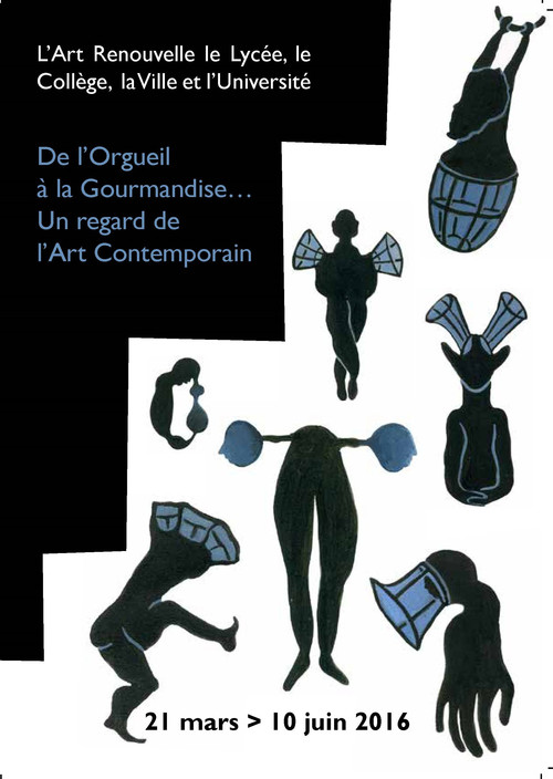 De l'orgueil à la gourmandise... Un regard de l'Art Contemporain - Agrandir l'image, .JPG 581Ko (fenêtre modale)