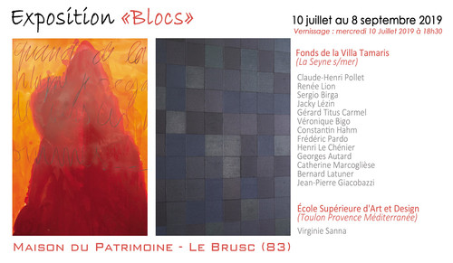 Affiche Blocs - Maison du Patrimoine - Agrandir l'image, .JPG 326Ko (fenêtre modale)