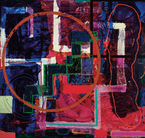 2010 - Technique mixte - 210 x 230 cm - Agrandir l'image, .JPG 534Ko (fenêtre modale)