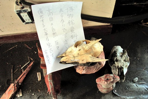 Maekawa Saori – Musée de la ville de Rikuzentakata submergé suite au séisme et au tsunami de 2011 à Fukushima. - Agrandir l'image, .JPG 76Ko (fenêtre modale)