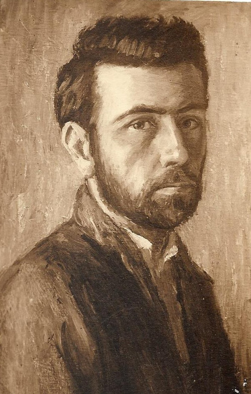 Olive Tamari, Autoportrait, 1924 - Agrandir l'image, .JPG 246Ko (fenêtre modale)