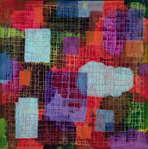 Toile Fernando Galvez : 100cm x 100cm - technique mixte - Agrandir l'image, .JPG 10.2Mo (fenêtre modale)
