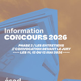 Concours et commission 2026 // Phase 2