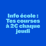 Tes courses à 2€
