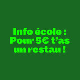 Pour 5€ t'as un restau !